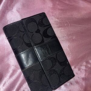 Coach Black Wallet